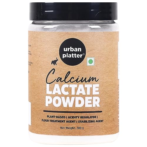 Urban Platter Calcium Lactate Powder, 300g