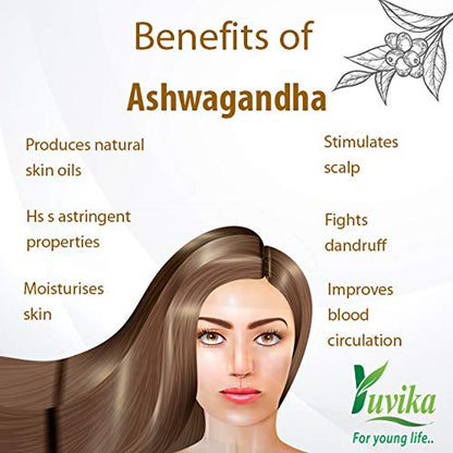 YUVIKA Ashwagandha Powder (100 Grams)