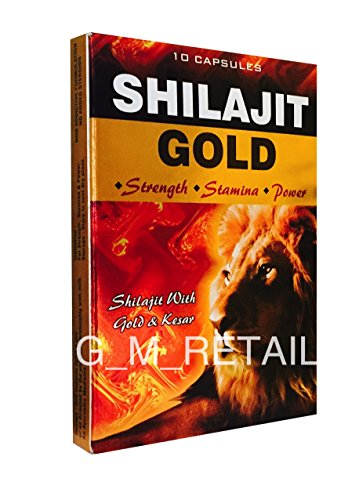 JENIKA Shilajit Gold for Strength, Stamina and Power - 10 x10 =100 Capsules (100cp)