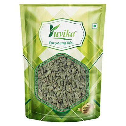 YUVIKA Saunf Moti - Sonf Moti - Foeniculum Vulgare - Fennel Seed Big (200 Grams)