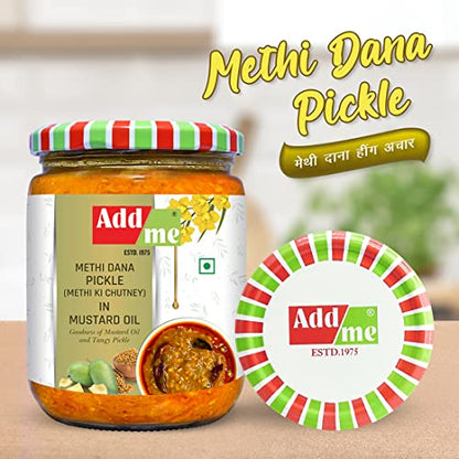 Add me Hing Pickle with Methi, 500G