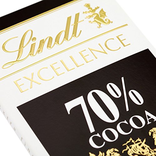 LINDT EXCELLENCE 70% Cocoa Extra Fine Dark Chocolate 100g