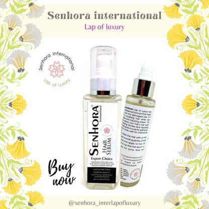 SENHORA INTERNATIONAL Hair Serum for Women and Men, All Hair Types Smooth Silky, Dry & Wet Hair, Frian & Milk Protien, Smoothness, Tangle Free (200ml)