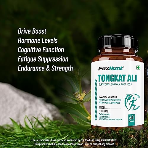 Tongkat Ali Capsule 800Mg - 60 Counts (Pack of 2)