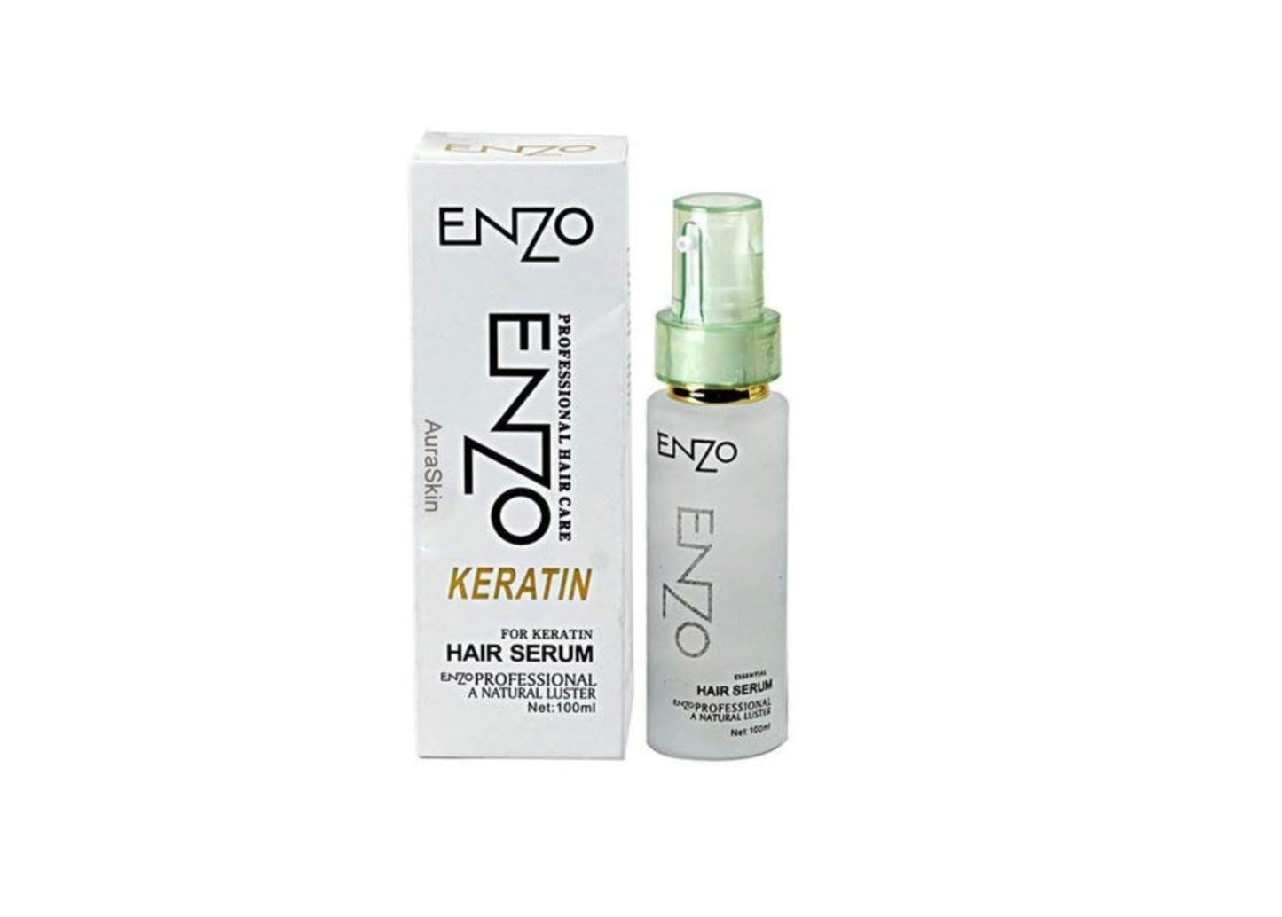 Enzo Keratin Hair Serum - Hair Growth and Density Booster for Women and Men | hair growth serum | ha serum | hair serum for women | hair serum for men