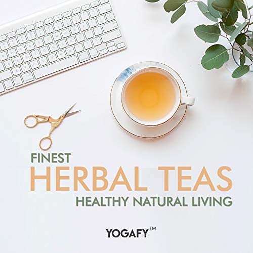 YOGAFY Rose Green Tea Whole Leaf | Healthy Skin and Detox | 100 Gm - 50 Cups