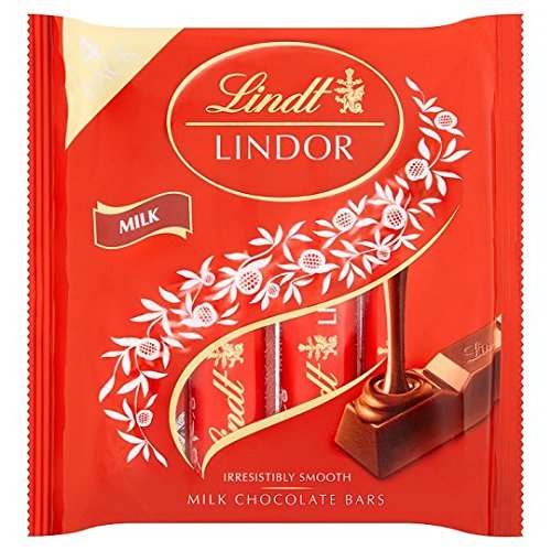 Lindt Lindor Milk 4 Pack (100G)