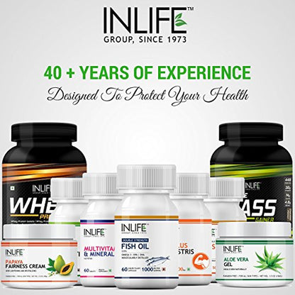 INLIFE Safed Musli Extract, 500mg (60 Vegetarian Capsules) (2-Pack)