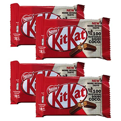 Nestle KitKat 4 Finger Chocolate, 4 X 41 g