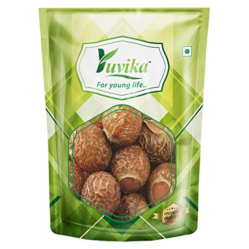 YUVIKA Reetha - Ritha - Sapindus Mukorossi - Soapnuts (100 Grams)