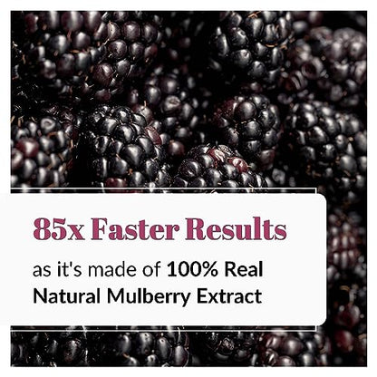 Nature Code Mulberry Extract 450MG Capsules to Supports in maintains cholesterol levels, digestive & heart health Natural 60 Veg Capsules.