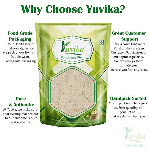 YUVIKA Musli Safed Powder - Chlorophytum Borivilianum - White Musli Powder (50 Grams)