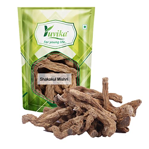 YUVIKA Shakakul Mishri - Shakakul Musli - Trachydium Lehmanni - Yellow Musli (100 Grams)