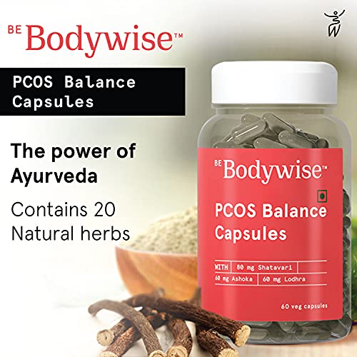 Be Bodywise PCOS Balance Capsules - 120 Veg Capsules