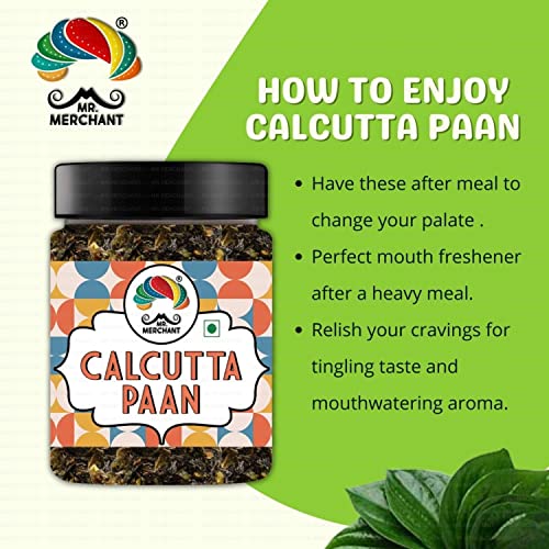 Mr. Merchant Calcutta Meetha Paan Mukhwas, [Mouth Freshener, Digestive, After-Meal Snack] [Jar Pack], 300gm