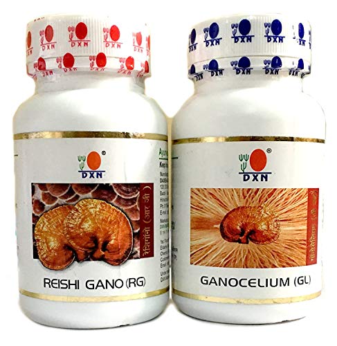 DXN PEP SOLUTION Reishi Gano And Ganocelium Capsules - Rg & Gl (90 + 90 Capsules)