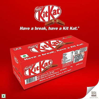 NESTLÉ® KITKAT®, 3 Finger Wafer Bar –28.5g, Pack of 28 Units , 798g