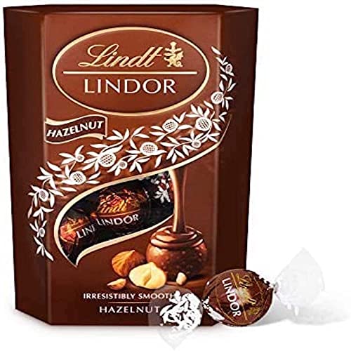 Lindt Lindor Winter Edition Smooth Hazelnut Milk Chocolate Truffles 200gm