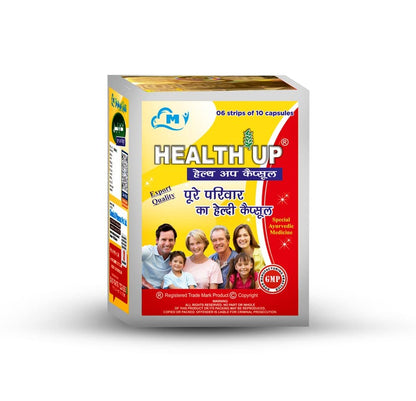 Health Up - In combo of 06 boxes - Herbal Capsules for Weight gain