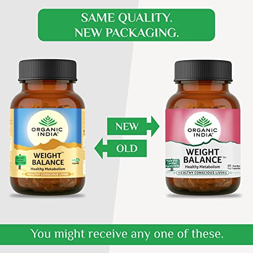 Organic India Wt Balance Capsules 60 Capsules