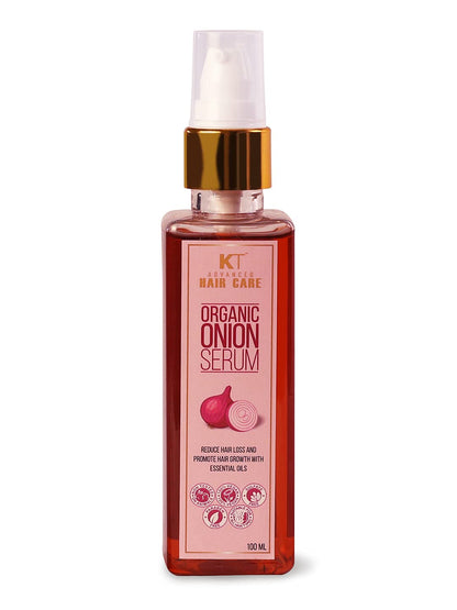 KEHAIRTHERAPY KT Professional Advanced Haircare Organic Onion Serum - 100 ml For Reduce Hair Fall & Promote Hair Growth