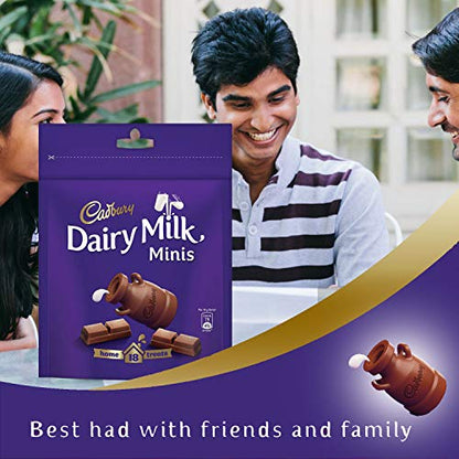 Cadbury Dairy Milk Chocolate Home Treats Pack, 126g