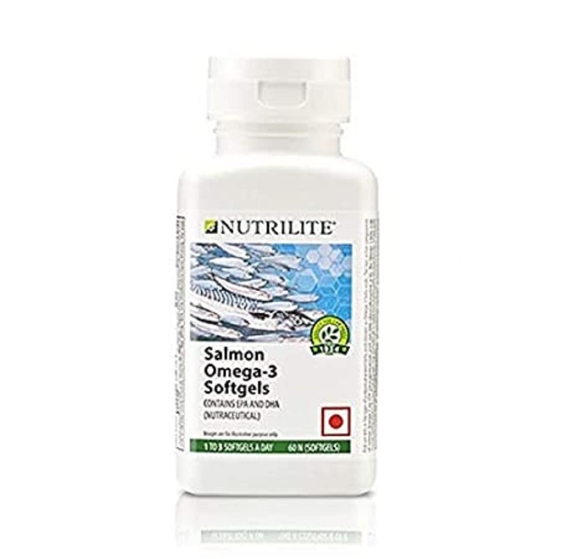 NUTRILITE Salmon Omega-3 60 N Softgels and colourful band - combo