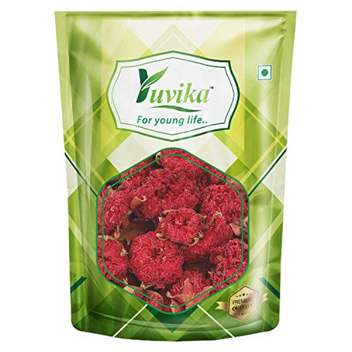 YUVIKA Gule Anar - Anar Ka Phool - Punica Granatum - Pomegranate Flower (200 Grams)