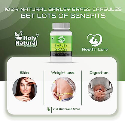 Holy Natural Barley Grass Capsule 120 Veggie Caps