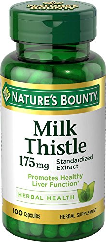 Nature Bounty Milk Thistle 175mg, 100 Capsules