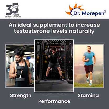 DR. MOREPEN Testo Boost - 60 Tablets & Shilajit 60 Capsules