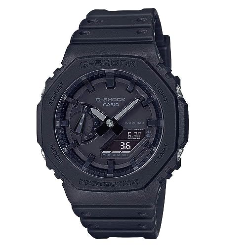 Casio G-Shock Men Black Dial Analog-Digital GA-2100-1A1DR ( G987 )