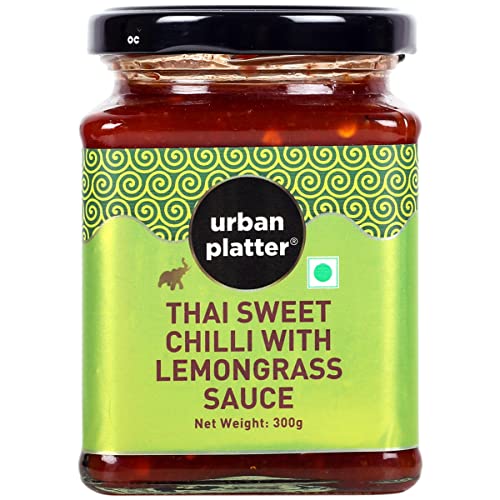 Urban Platter Thai Sweet Chilli & Lemongrass Sauce, 300g (Gourmet Spread, Sauce, Marinade)