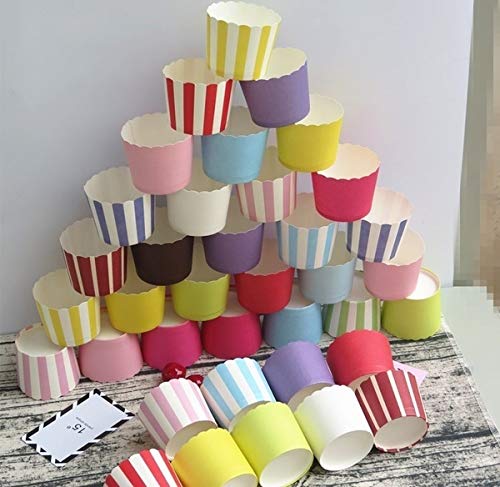 APSAMBR®-Small Size 50 Pcs 50pcs/Set Muffin Cupcake Cases Tools Mini Paper Cake Lines Baking Cups