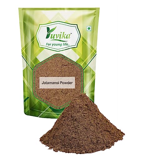 YUVIKA Jatamansi Powder - Baalchad - Nardostachys Jatamansi - Nard Indian (100 Grams)