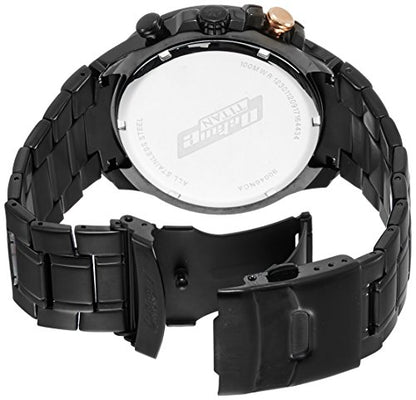 Titan Chronograph Black Dial Men's Watch-NN90046NM01/NP90046NM01