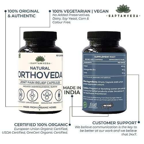 SAPTAMVEDA Orthoveda 60 Veg Capsules(Pack of 1)