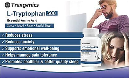 Trexgenics® L-TRYPTOPHAN 500mg (60 Vcaps) (1)