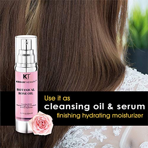 Kehairtherapy KT Professional Botanical Rose Oil Serum For Reduce Hair Dryness - 50 ml