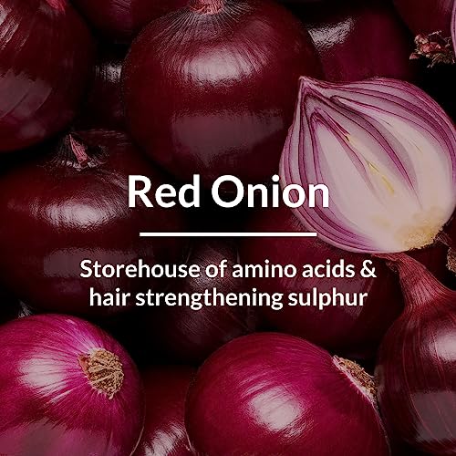 Lotus Botanicals Red Onion Hair Revitalizer (Serum) | Volumising & Repairing | Mineral Oil, Silicon & Chemical Free | All Hair Types | 100ml