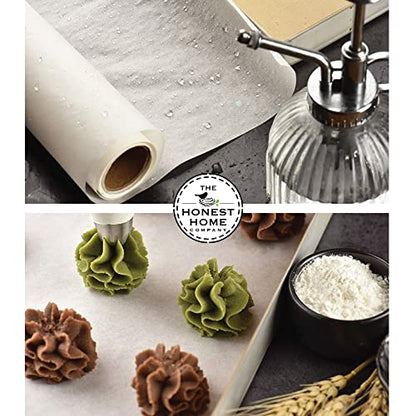 The Honest Home Company | Butter Paper Roll 21Meter | Reusable, Food Wrap | Lunch Box Safe - 21Mtr