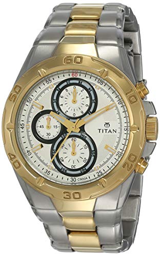Titan Regalia Chronograph Silver Dial Men's Watch-NN9308BM01/NP9308BM01