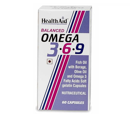 HealthAid Omega 3.6.9 (Balanced) - 240 Capsules