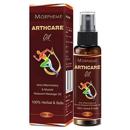 Morpheme Remedies Arthcare Pain Relief Oil For Body, Back, Legs, Knee - 100 ml