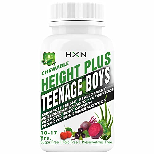 HXN Height Growth Supplement For Boys Enriching Essential Amino Acids, Superfoods Medicine To Helps od Health Supplements-60 Tablet (No Capsule Pack1)