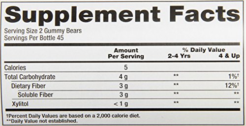 Lil Critters Fiber Gummy Bears - 90 Count