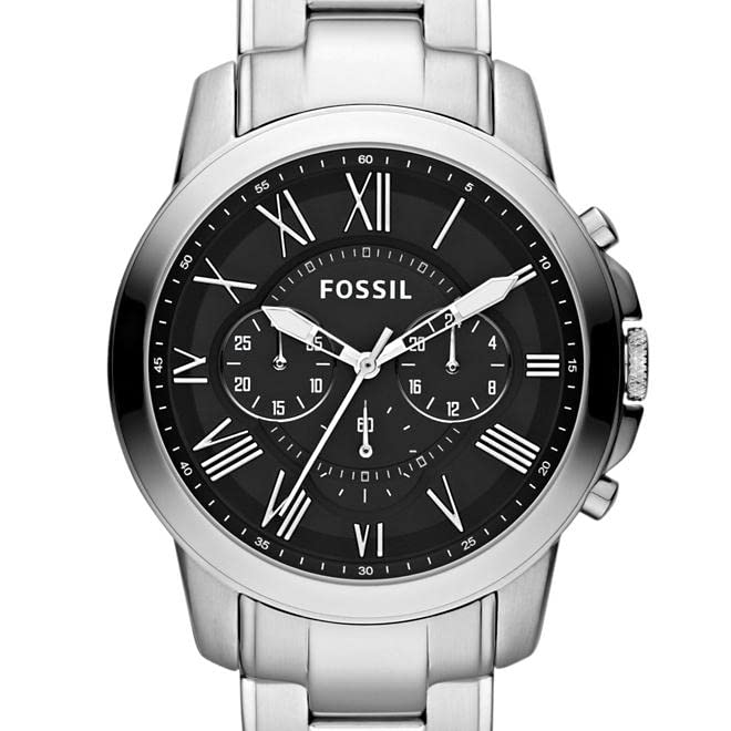 Fossil Chronograph Black Men Watch - FS4736