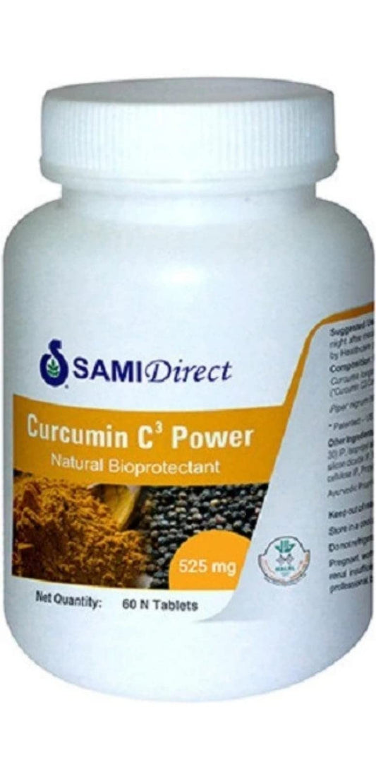 SAMIDirect Curcumin C3 Power, 525 Mg, 60 Tab