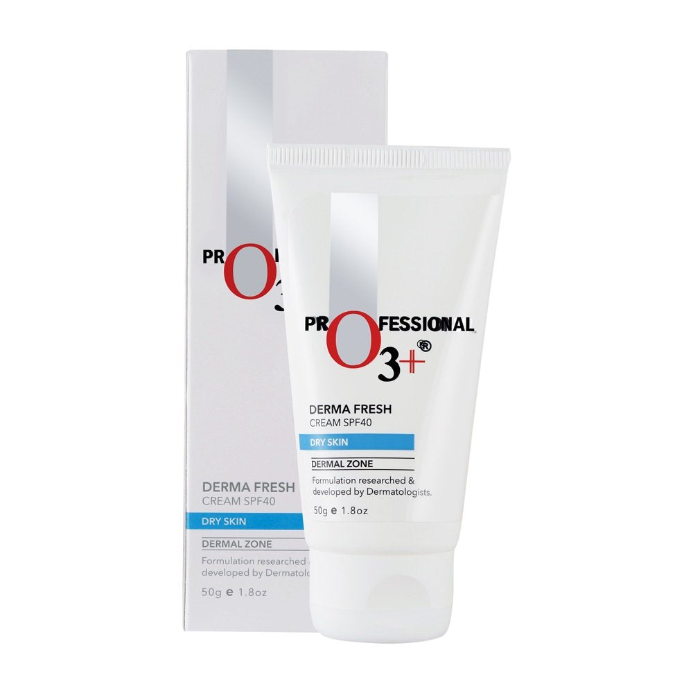 O3+ Derma Fresh Cream SPF 40 for Moisturizing & Brightening Skin, 50g