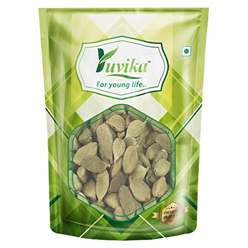 YUVIKA Elaichi Choti - Elachi Choti - Elettaria cardamomum - Green Cardamom Small (200 Grams)